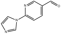 6-(1H-iMidazol-1-yl)nicotinaldehyde Struktur