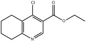 ethyl 4-chloro-5,6,7,8-tetrahydroquinoline-3-carboxylate Struktur