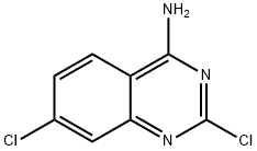 2,6-DICHLOROQUINAZOLIN-4-AMINE Struktur