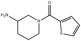 1-(2-thienylcarbonyl)-3-piperidinamine(SALTDATA: HCl) Struktur