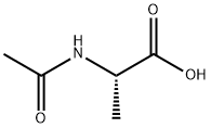 N-乙酰-DL-丙氨酸, 1115-69-1, 結(jié)構(gòu)式