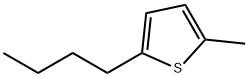 2-BUTYL-5-METHYLTHIOPHENE Struktur