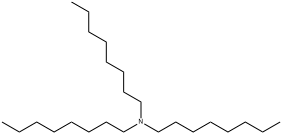 Tri-n-octylamine Struktur