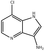 7-chloro-1H-pyrrolo[3,2-b]pyridin-3-aMine Struktur