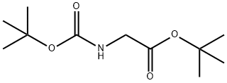 BOC-GLYCINE TERT-BUTYL ESTER Struktur