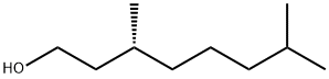 (R)-3,7-dimethyl-1-octanol Struktur