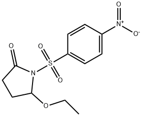 5-ethoxy-1-(4-nitrophenyl)sulfonyl-pyrrolidin-2-one Struktur