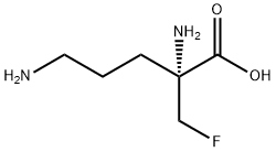 D-Ornithine, 2-(fluoromethyl)- (9CI) Struktur