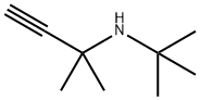 N-TERT-BUTYL-1,1-DIMETHYLPROPARGYLAMINE Struktur