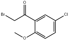 2-BROMO-1-(5-CHLORO-2-METHOXY-PHENYL)-ETHANONE