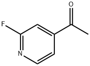 Ethanone,1-(2-fluoro-4-pyridinyl)- Struktur