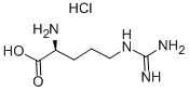 2-Amino-5-guanidinovaleric acid monohydrochloride Structure