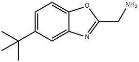 5-(叔丁基)苯并噁唑-2-甲胺 結(jié)構(gòu)式