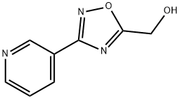 (3-pyridin-3-yl-1,2,4-oxadiazol-5-yl)methanol Struktur