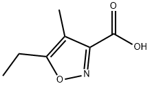 5-ethyl-4-methylisoxazole-3-carboxylic acid Struktur