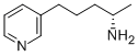 (S)-2-AMINO-5-(3-PYRIDYL)PENTANE Struktur