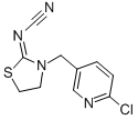 Thiacloprid Structure