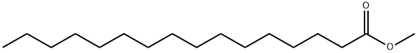 Methyl palmitate Struktur