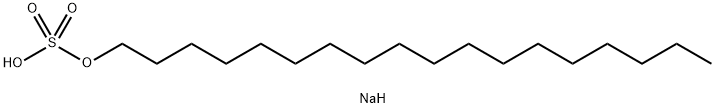 SODIUM N-OCTADECYL SULFATE Struktur