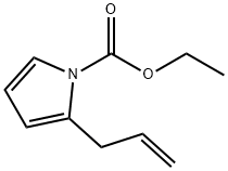 1H-Pyrrole-1-carboxylic  acid,  2-(2-propenyl)-,  ethyl  ester  (9CI) Struktur