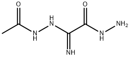 Acetic  acid,  (2-acetylhydrazino)imino-,  hydrazide  (9CI) Struktur