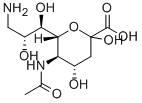 9-AMINO-N-ACETYLNEURAMINIC ACID Structure