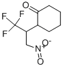 2-(1-TRIFLUOROMETHYL-2-NITROETHYL)CYCLOHEXANONE Struktur