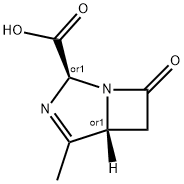 1,3-Diazabicyclo[3.2.0]hept-3-ene-2-carboxylicacid,4-methyl-7-oxo-,cis-(9CI) Struktur