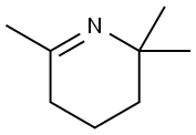 Pyridine, 2,3,4,5-tetrahydro-2,2,6-trimethyl- (9CI) Struktur