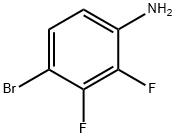 4-BROMO-2,3-DIFLUOROANILINE Struktur