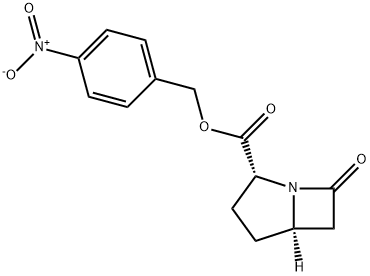 (2R,5R)-7-Oxo-1-azabicyclo[3.2.0]heptane-2-carboxylic acid (4-nitrophenyl)methyl ester Struktur