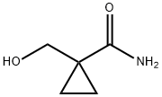 1-(hydroxymethyl)cyclopropanecarboxamide(SALTDATA: FREE) Struktur