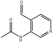 3-(ACETYLAMINO)-4-PYRIDIN-FORMALDEHYDE Struktur