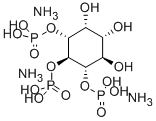 D-MYO-INOSITOL 1,4,5-TRISPHOSPHATE TRIAMMONIUM SALT Struktur