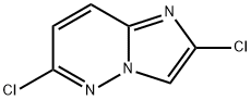 2,6-DICHLOROIMIDAZO[1,2-B]PYRIDAZINE Struktur