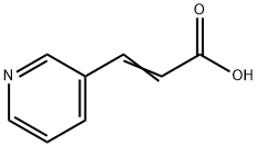 3-Pyridineacrylic acid Struktur