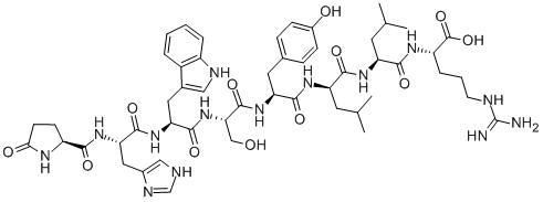 (D-LEU6)-LHRH (1-8) Struktur