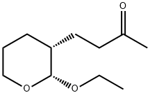 2-Butanone,4-(2-ethoxytetrahydro-2H-pyran-3-yl)-,cis-(9CI) Struktur