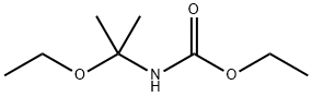 Carbamic  acid,  (1-ethoxy-1-methylethyl)-,  ethyl  ester  (9CI) Struktur