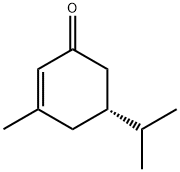 2-Cyclohexen-1-one,3-methyl-5-(1-methylethyl)-,(R)-(9CI) Struktur