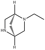 (1S,4S)-2-Ethyl-2,5-diaza-bicyclo[2.2.1]heptane Struktur