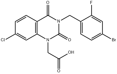 Zenarestat Struktur