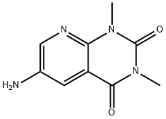 6-AMINO-1,3-DIMETHYLPYRIDO[2,3-D]PYRIMIDINE-2,4(1H,3H)-DIONE Struktur