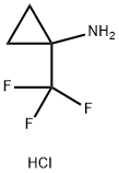 1-(TRIFLUOROMETHYL)CYCLOPROPANAMINE Struktur