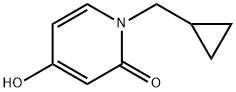 1-(CYCLOPROPYLMETHYL)-4-HYDROXYPYRIDIN-2(1H)-ONE Struktur