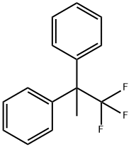 1,1,1-Trifluoro-2,2-diphenylpropane Struktur