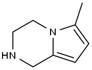 6-METHYL-1,2,3,4-TETRAHYDROPYRROLO[1,2-A]PYRAZINE Struktur