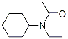 N-Cyclohexyl-N-ethylacetamide Struktur