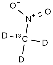 NITROMETHANE-13C-D3 Struktur