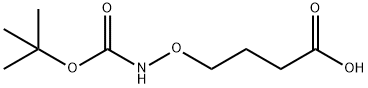 Butanoic acid, 4-[[[(1,1-dimethylethoxy)carbonyl]amino]oxy]- (9CI) Struktur